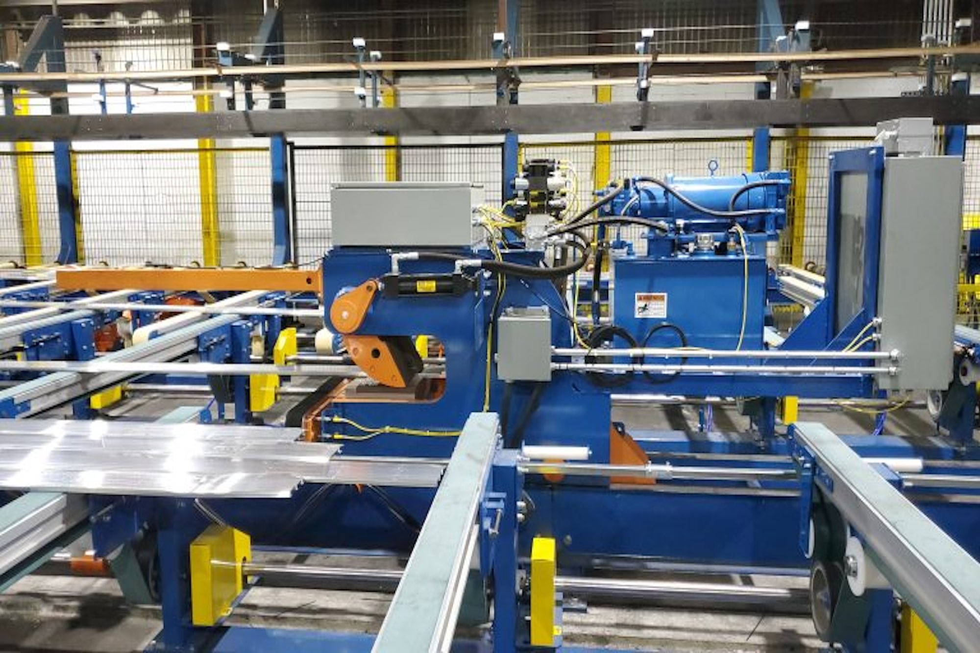 Inside the manufacturing center of Keymark in Lakeland Florida.