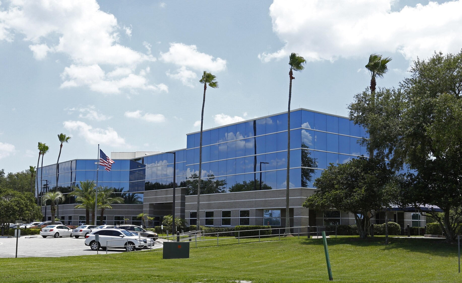 The Lockheed Martin finance building in Lakeland, Florida.