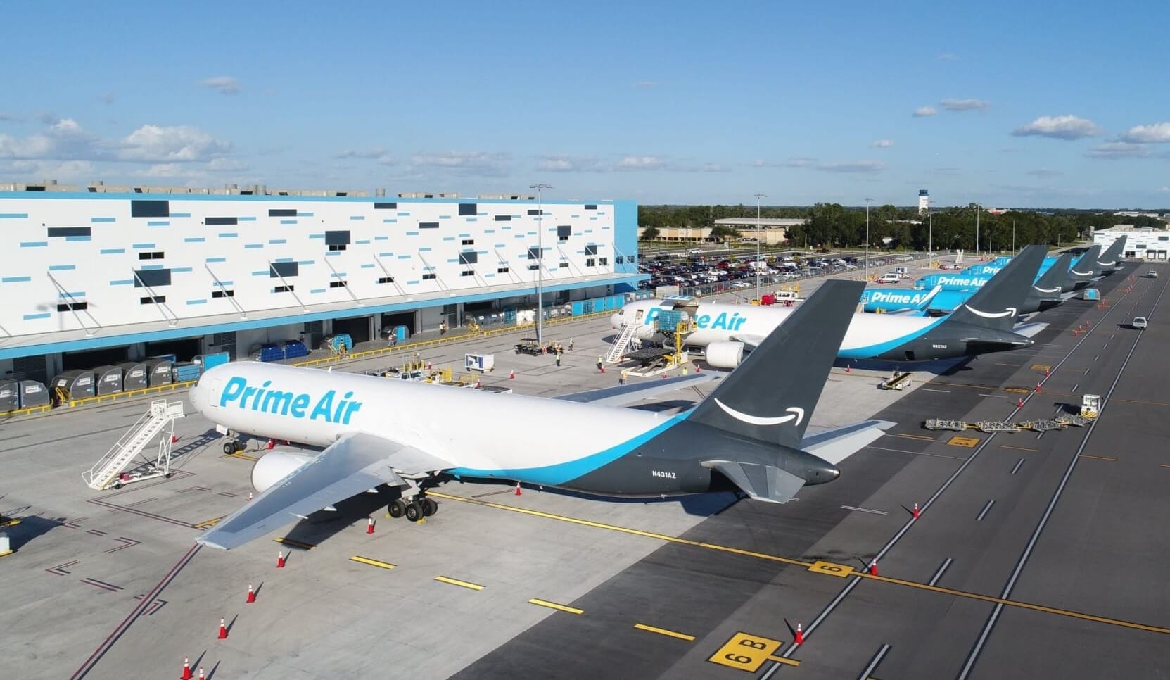 The Amazon Prime Air facility in Lakeland. Photo credit CFDC.